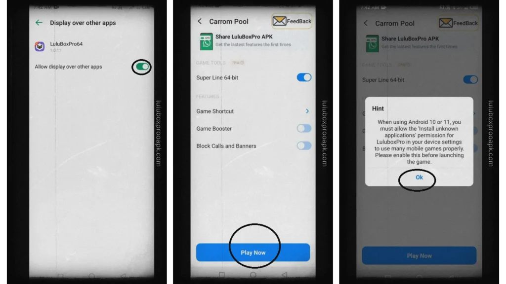 Steps to Download and Install Lulubox Pro APK